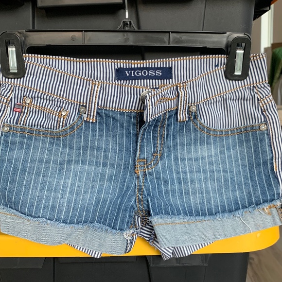 Vigoss shorts denim patchwork - Picture 1 of 4